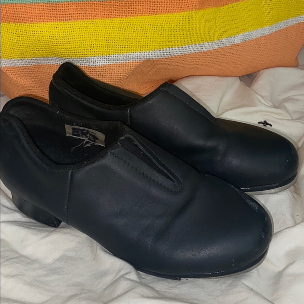 EUC black Bloch tap shoes size 12.5
